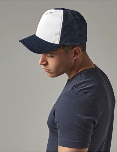 BEE-B645-Vintage Snapback Trucker Cap